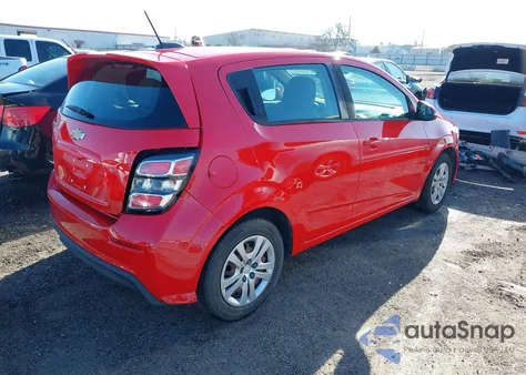 2020 Chevrolet Sonic Fwd 1Fl 5-Door from USA, damaged, VIN 1G1JG6SB0L4123952